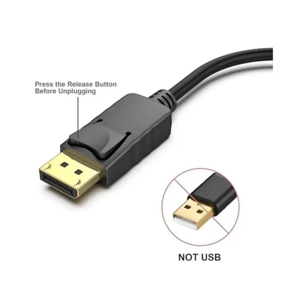 Adaptador Benfei de displayport a HDMI 4 K macho a_3