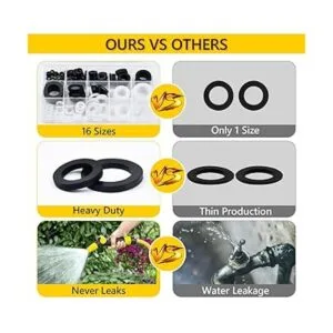 Rubber Washers Plumbing 135 PCS 16 Sizes Rubber_3