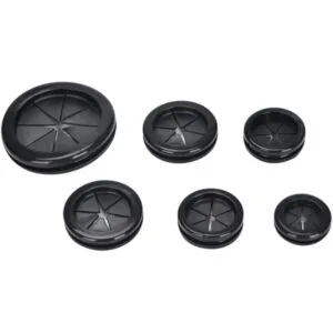 Aifeier ET Ojales de goma de doble cara con agujero de_3