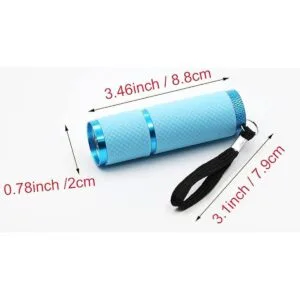 9 linternas LED que brillan en la oscuridad paquete de 4_4