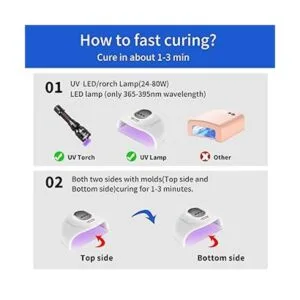 Nickzen Resina UV de 3.53 oz Resina de curado_4