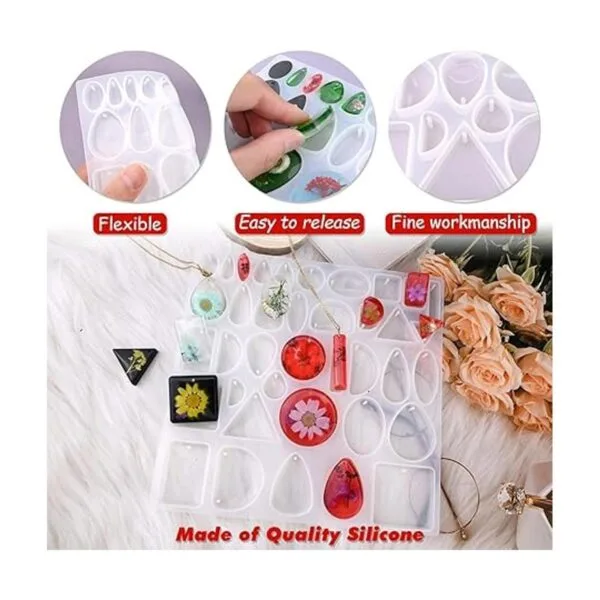 Resin Jewelry Molds Jewelry Molds for Resin Casting_4