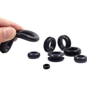 LARME Kit surtido de 180 ojales de goma 8 tamaños de_4