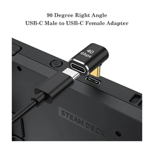 Adaptador USB C de 90 grados paquete de 4 AuviPal de 40_2
