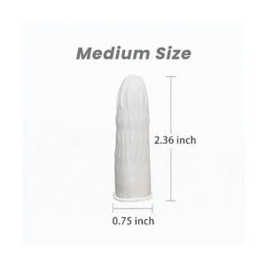 Inartato Protectores de látex para dedos de goma para_2