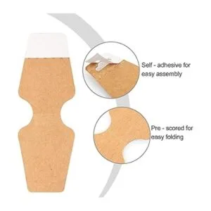 200 tarjetas de exhibición de pulseras collar adhesivo_3