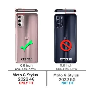 LeYi Funda para Moto G Stylus 2022 4G no compatible con_2