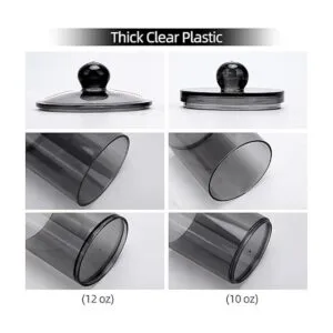 Tbestmax Paquete de 4 soportes Qtip de 10 onzas 12 onzas_2