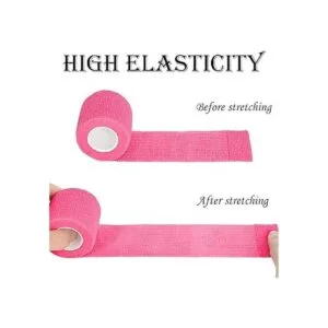 Tindobewan 8 rollos de vendaje cohesivo de 2 x 5 yardas_3