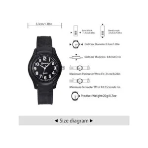 Kids Analog Watch for Girls Boys Waterproof Learning Time_5