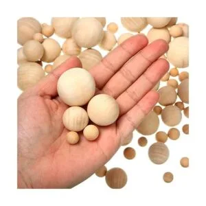 88 bolas de madera para manualidades bolas redondas de_4