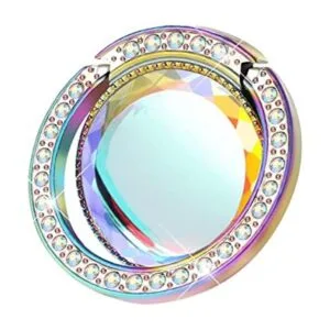 lenoup Soporte de anillo de teléfono brillante iridiscente_1