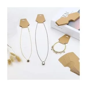 200 tarjetas de exhibición de pulseras collar adhesivo_5