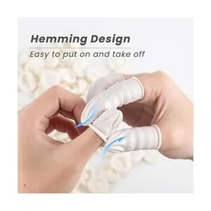 Inartato Protectores de látex para dedos de goma para_3