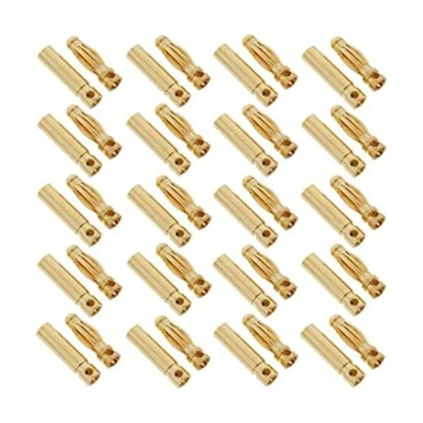 LinsyRC 20 pares de conectores chapados en oro de 0.118 in_1