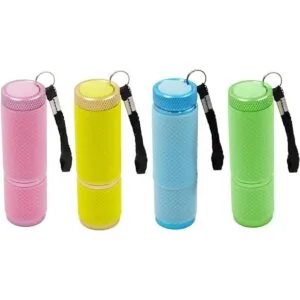 9 linternas LED que brillan en la oscuridad paquete de 4_1