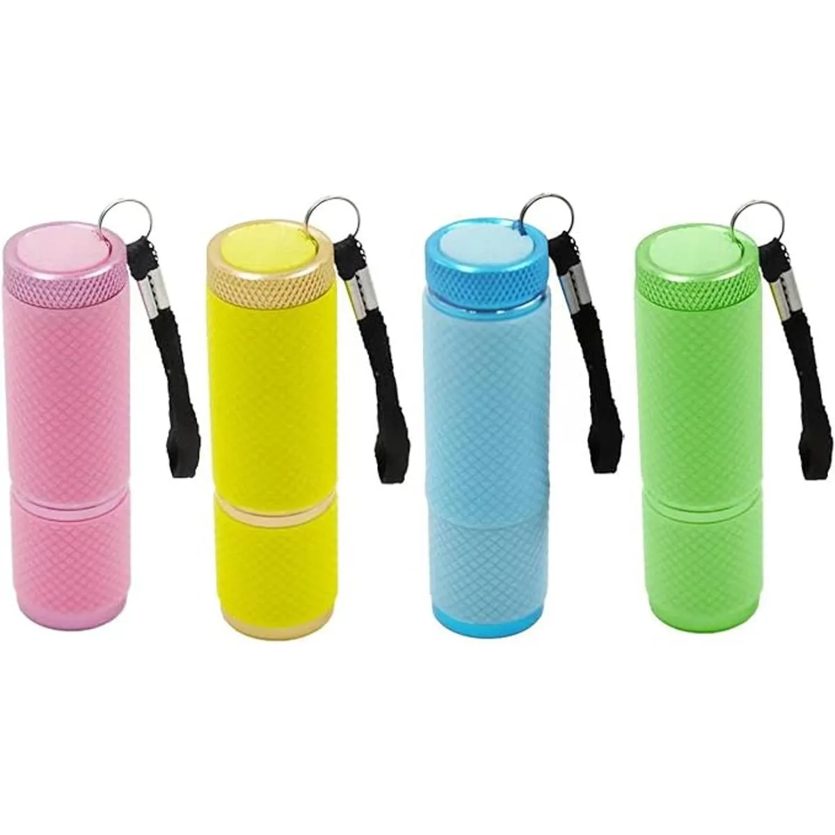 9 linternas LED que brillan en la oscuridad paquete de 4_1