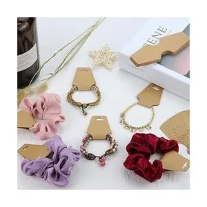 200 tarjetas de exhibición de pulseras collar adhesivo_6