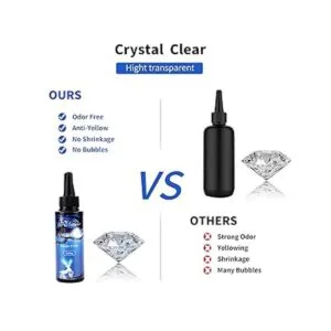 Nickzen Resina UV de 3.53 oz Resina de curado_3