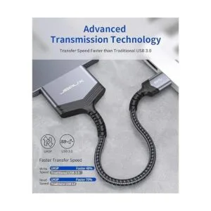 Cable SATA a USB A JSAUX USB A de 3.0 a 2.5 pulgadas_3