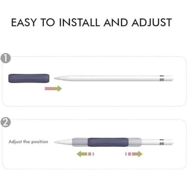 AhaStyle Paquete de 3 empuñaduras ergonómicas de silicona_4