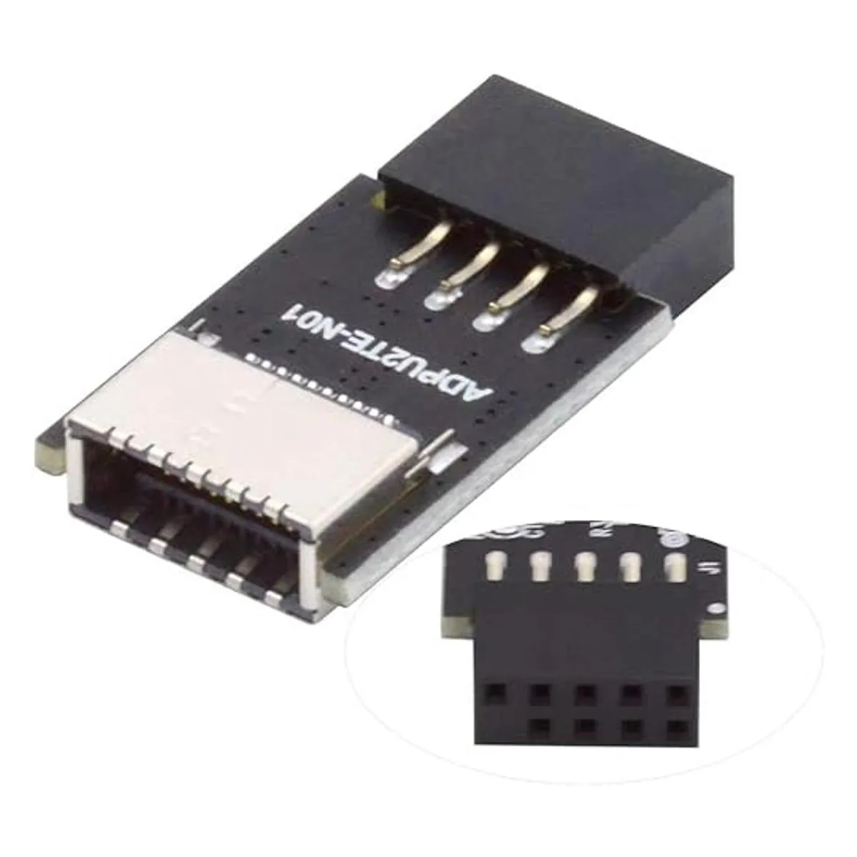 CY USB 2.0 de 9 pines macho a USB 3.1 tipo E KeyA hembra_1