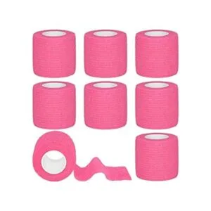 Tindobewan 8 rollos de vendaje cohesivo de 2 x 5 yardas_1