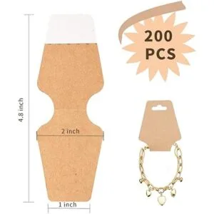 ZABARE 200 tarjetas de exhibición de collar con adhesivo_3