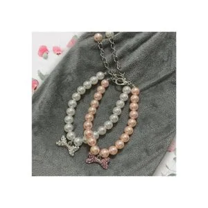 Casidoxi 2 collares de perlas para perros y gatos con_6