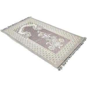 Alfombra de oración musulmana de estilo turco otomano con_4