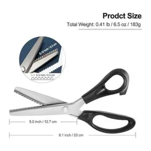 Tijeras para cortar tela tijeras de zigzag tijeras de_4