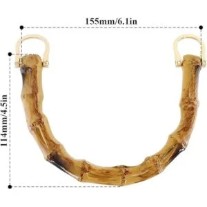 Piutouyar 2 asas de mano en forma de U asas de bambú_2