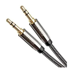 Cable AUX Hannord 0.138 in de nailon trenzado estéreo AUX_1