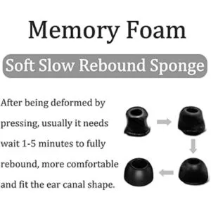 Espuma viscoelástica de repuesto compatible con las puntas_3