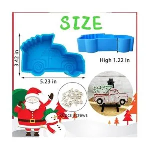 Moldes de frescor de coche para árbol de Navidad molde de_3