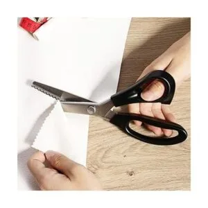 Tijeras para cortar tela tijeras de zigzag tijeras de_3