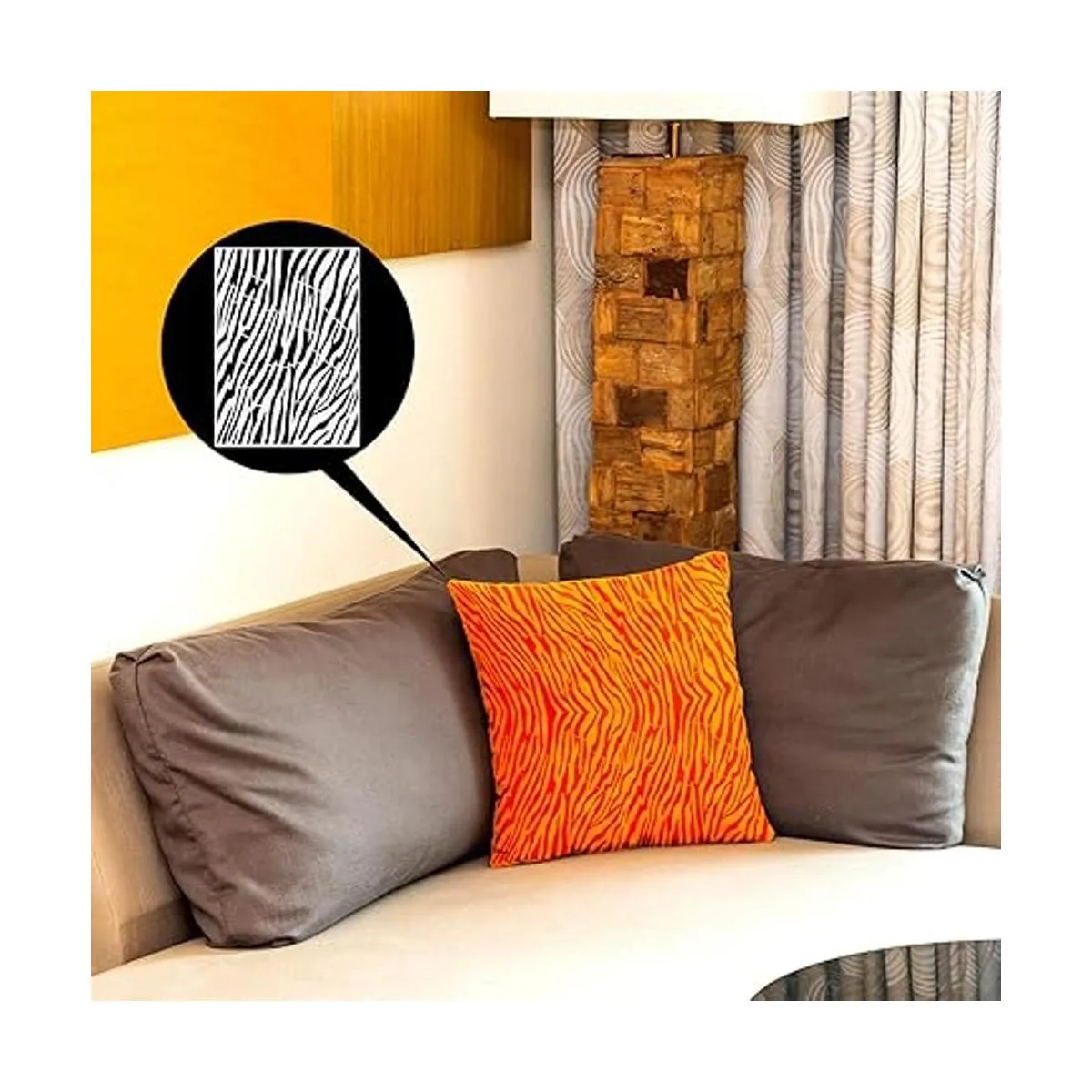 12 plantillas de pintura de leopardo plantillas de_6