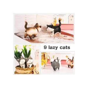 9 figuras realistas de gato juego de juguetes educativos_5