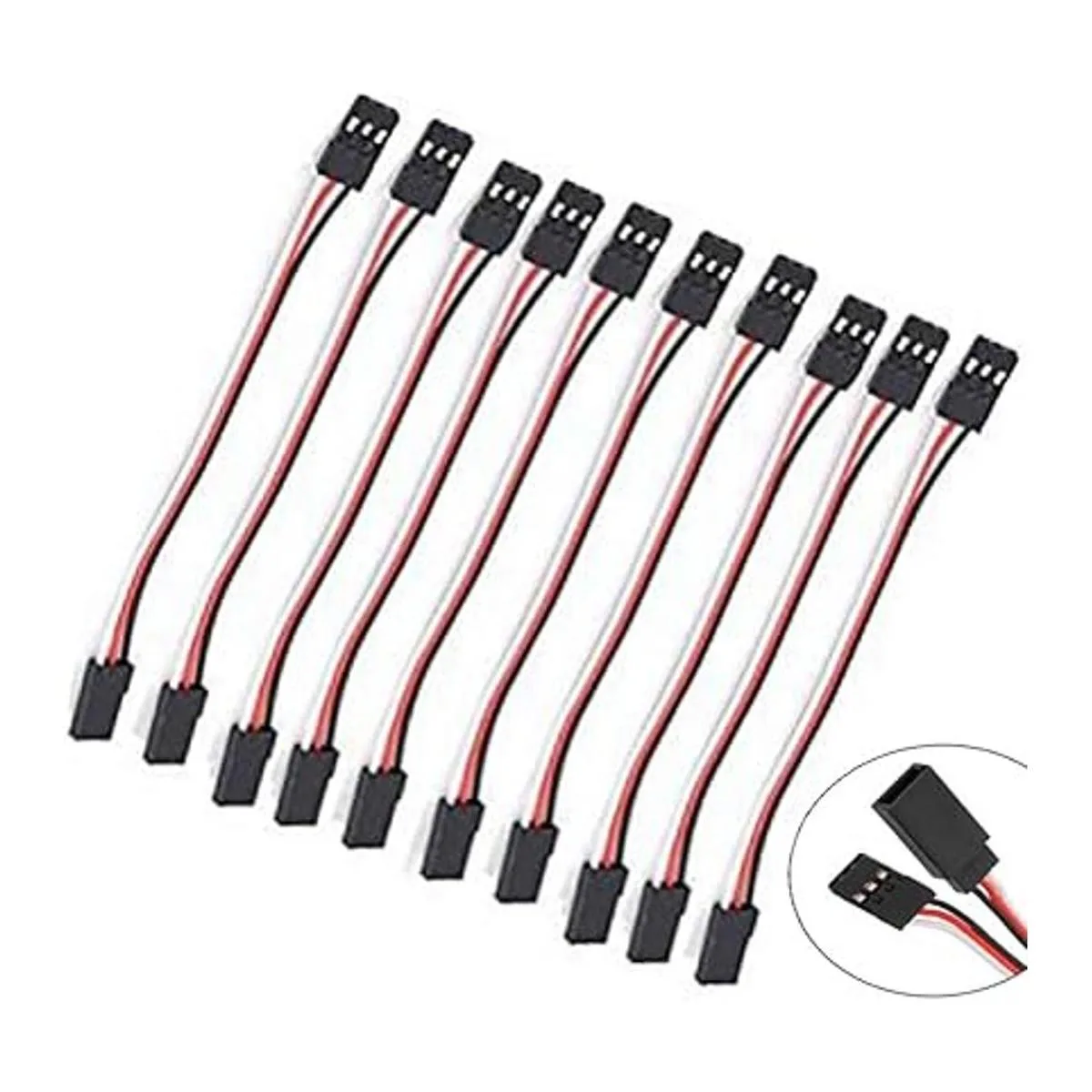 Yiqigou 10 cables de extensión servo de 3 pines de 11.8_7