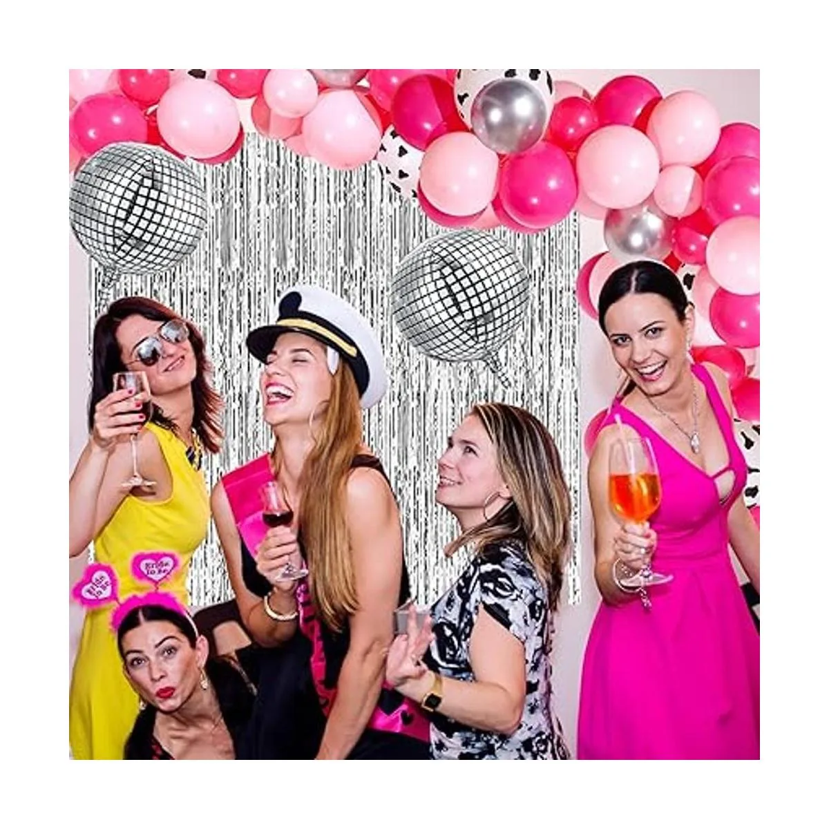 95 piezas de decoraciones de fiesta de discoteca_5