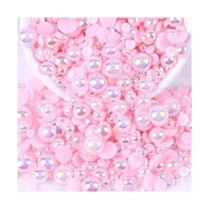 5600 perlas de imitación media redonda parte trasera_2