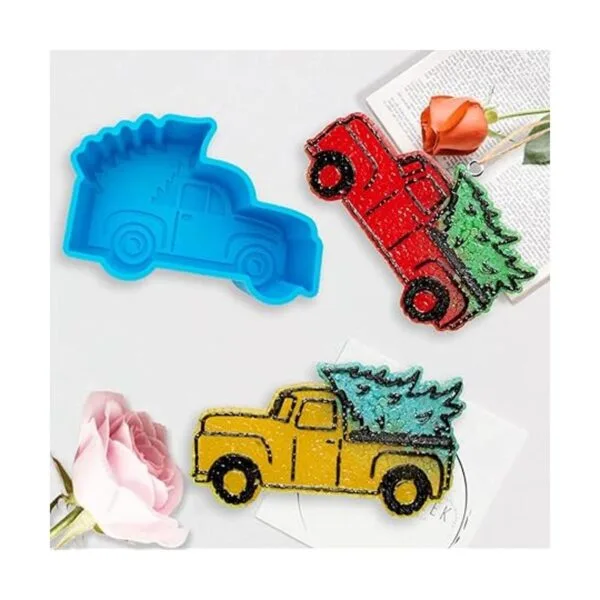 Moldes de frescor de coche para árbol de Navidad molde de_5