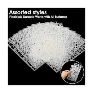 12 plantillas de pintura de leopardo plantillas de_4