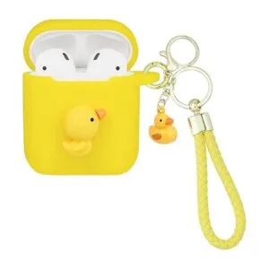Wonhibo Bonita funda para Airpod de pato para mujer funda_1