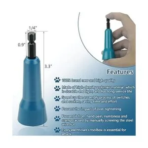 Kujunpao Giro giratorio de alambre enchufe de conector de_3