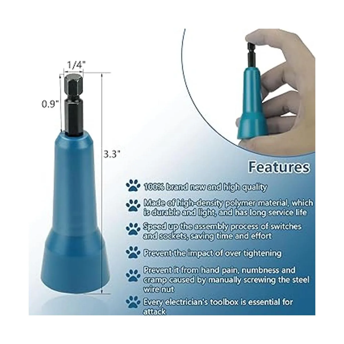 Kujunpao Giro giratorio de alambre enchufe de conector de_3