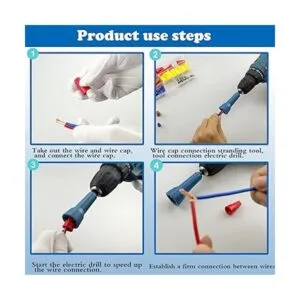 Kujunpao Giro giratorio de alambre enchufe de conector de_4