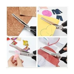 Tijeras para cortar tela tijeras de zigzag tijeras de_7