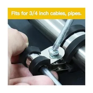 Suiwotin 20 abrazaderas de cable de 34 pulgadas 0.787_5