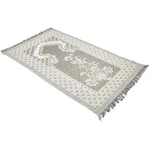 Alfombra de oración musulmana de estilo turco otomano con_5